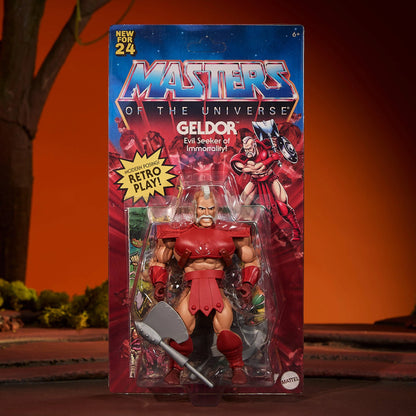 Masters Of The Universe Origins - Geldor Actionfigur 14cm Mattel Creations Exclusive 2024