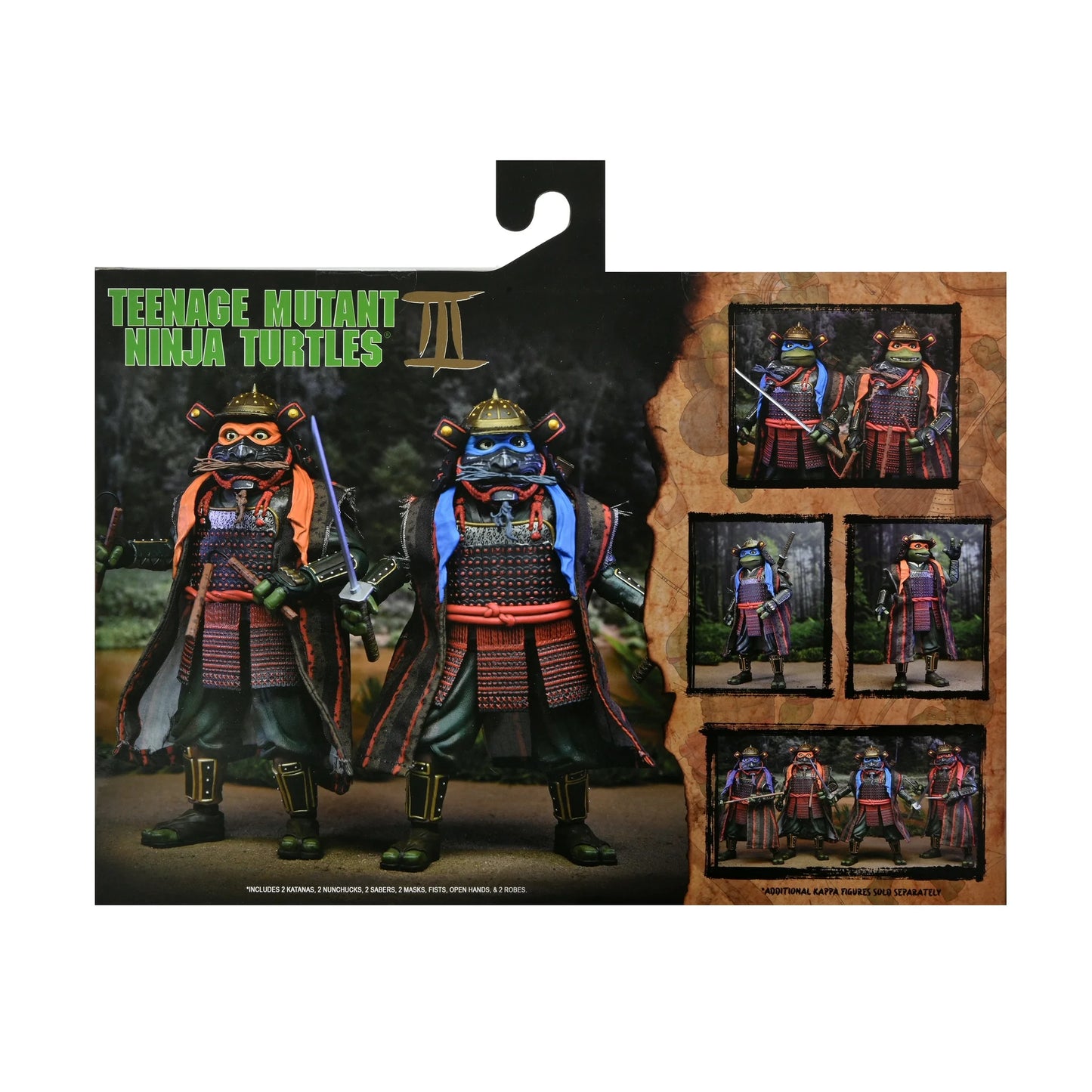 Pre-Order: Teenage Mutant Ninja Turtles 3 (1993 Movie) - Turtles in Time - Leonardo & Michelangelo Actionfiguren 2Pack 18cm NECA 2025