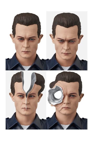 Pre-Order: Terminator 2 -  T-1000 Actionfigur 16cm MAFEX Medicom Toy