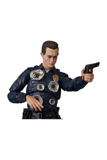 Pre-Order: Terminator 2 -  T-1000 Actionfigur 16cm MAFEX Medicom Toy