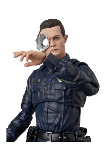 Pre-Order: Terminator 2 -  T-1000 Actionfigur 16cm MAFEX Medicom Toy