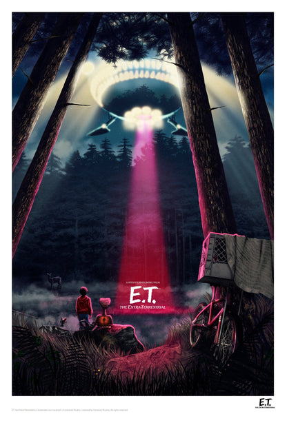 E.T. - Der Außerirdische Kunstdruck (Go Home) Limited Edition 30 x 47 cm FaNaTtik Collectibles 2026