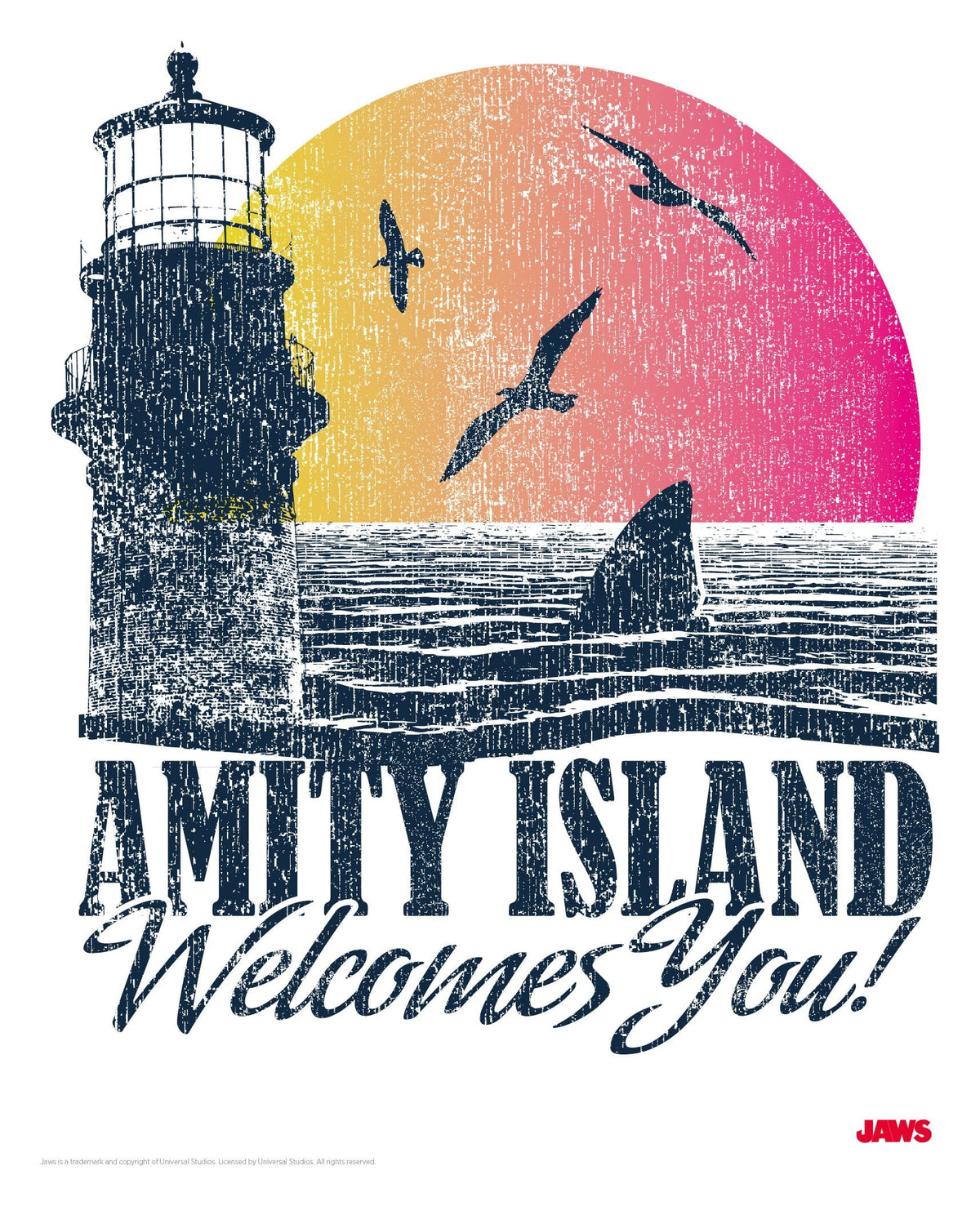 JAWS Der weiße Hai Kunstdruck Amity Island Limited Edition 28 x 41cm FaNaTtik Collectibles 2026