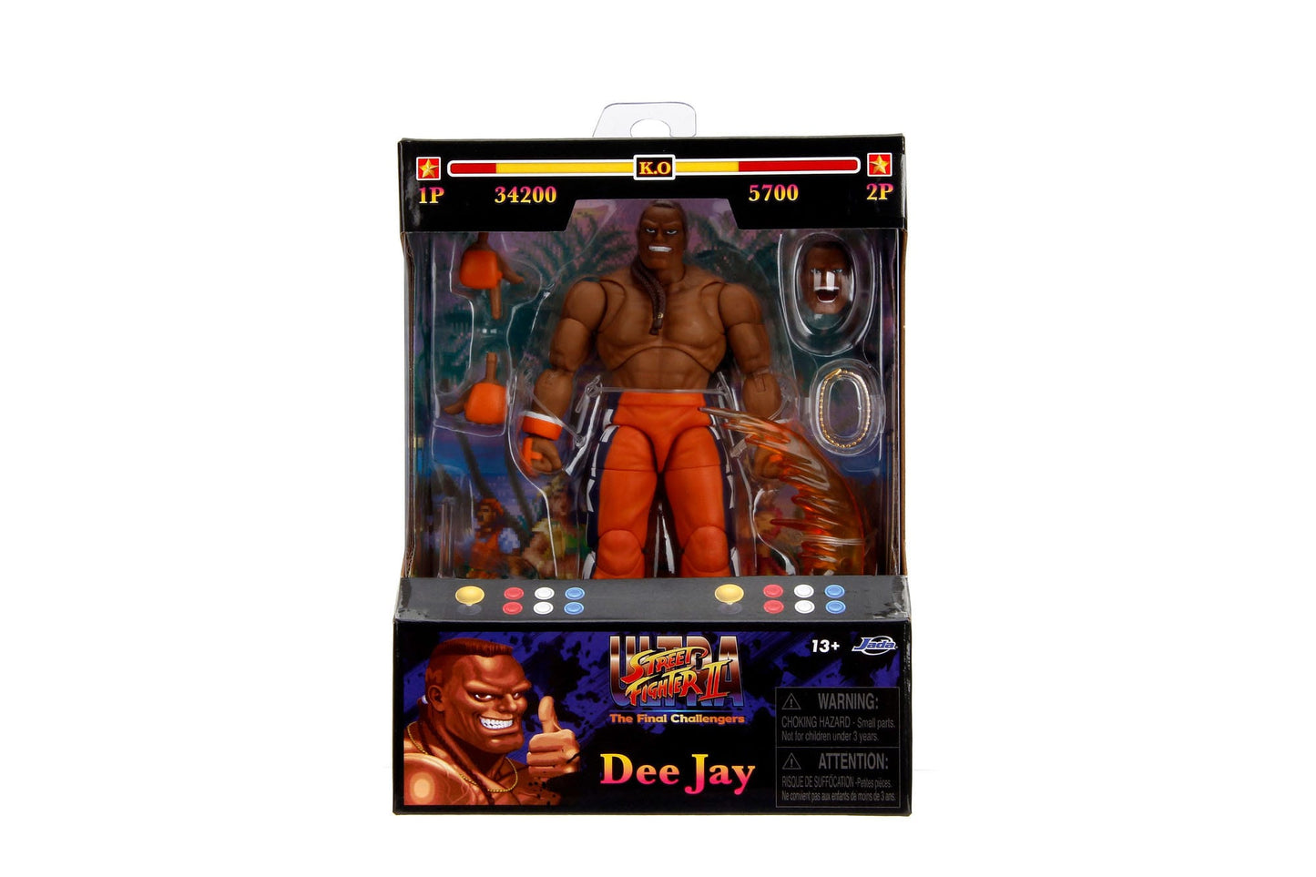 Ultra Street Fighter II: The Final Challengers - Dee Jay Actionfigur 15cm Jada Toys 2025