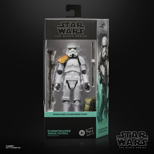 Star Wars Black Series: Rogue One - Stormtrooper (Jedha Patrol) Actionfigur 15cm 2022