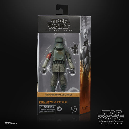 Star Wars Black Series: Migs Mayfeld (Morak) (The Mandalorian) Actionfigur 15cm 2022