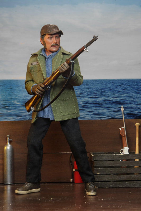 Jaws: Der weiße Hai - Sam Quint (Shark Battle) Clothed Actionfigur 20cm NECA 2021