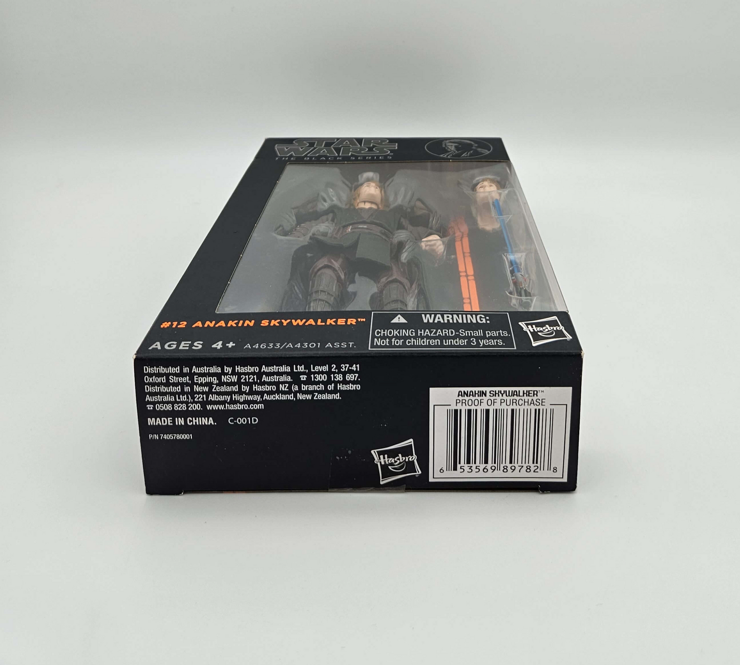 Star Wars Black Series: Anakin Skywalker #12 Orange Line 15cm Actionfigur Hasbro 2014