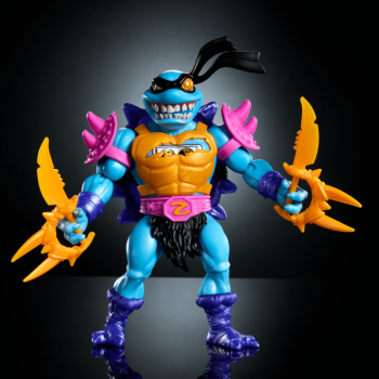 MOTU x TMNT: Turtles of Grayskull - Sla’ker (Slash Faker) Actionfigur 14cm