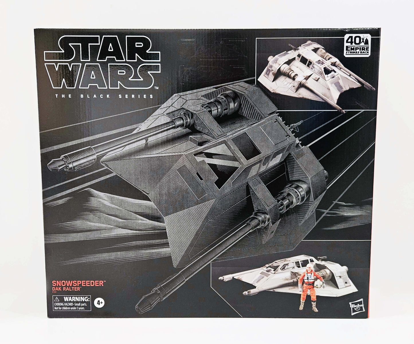 Star Wars Black Series - Snowspeeder with Dak Ralter (Episode V) Fahrzeug mit Actionfigur 15cm Hasbro 2020