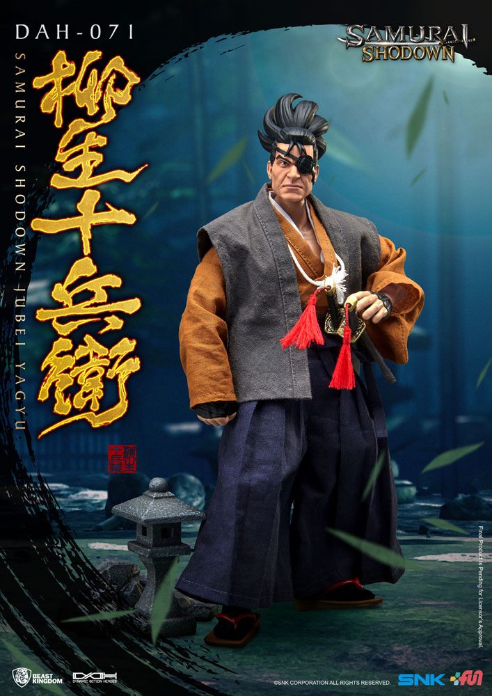 Samurai Shodown: Dynamic 8ction Heroes - Jubei Yagyu 1/9 Actionfigur 21cm Beast Kingdom Toys