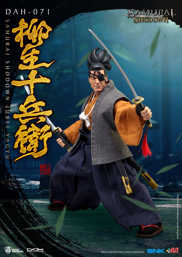 Samurai Shodown: Dynamic 8ction Heroes - Jubei Yagyu 1/9 Actionfigur 21cm Beast Kingdom Toys