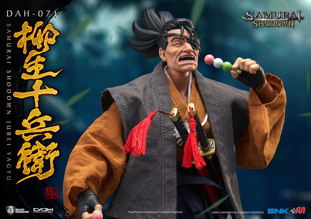 Samurai Shodown: Dynamic 8ction Heroes - Jubei Yagyu 1/9 Actionfigur 21cm Beast Kingdom Toys