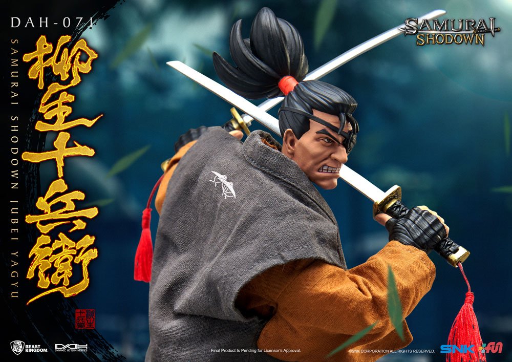 Samurai Shodown: Dynamic 8ction Heroes - Jubei Yagyu 1/9 Actionfigur 21cm Beast Kingdom Toys