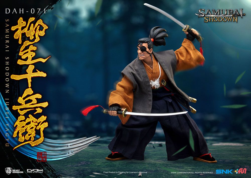 Samurai Shodown: Dynamic 8ction Heroes - Jubei Yagyu 1/9 Actionfigur 21cm Beast Kingdom Toys