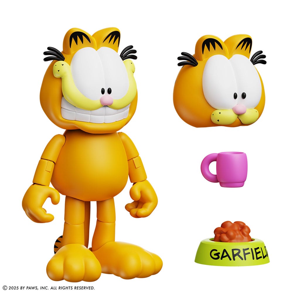 Pre-Order: Garfield - Garfield (Version 2) Actionfigur 10cm Boss Fight Studio 2025