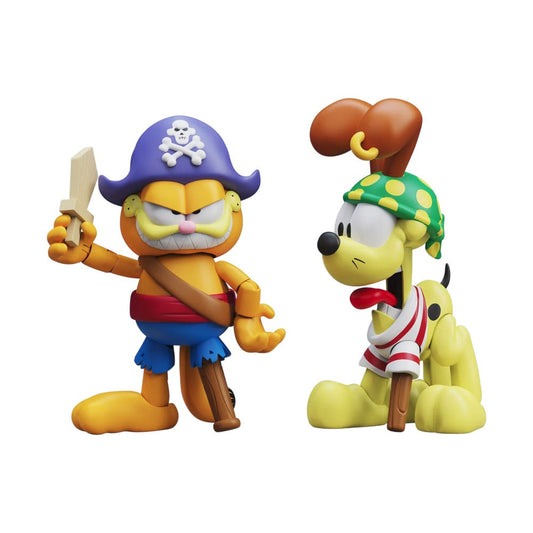 Pre-Order: Garfield - Pirate Garfield and Pirate Odie (2er-Pack) Actionfiguren Boss Fight Studio 2025