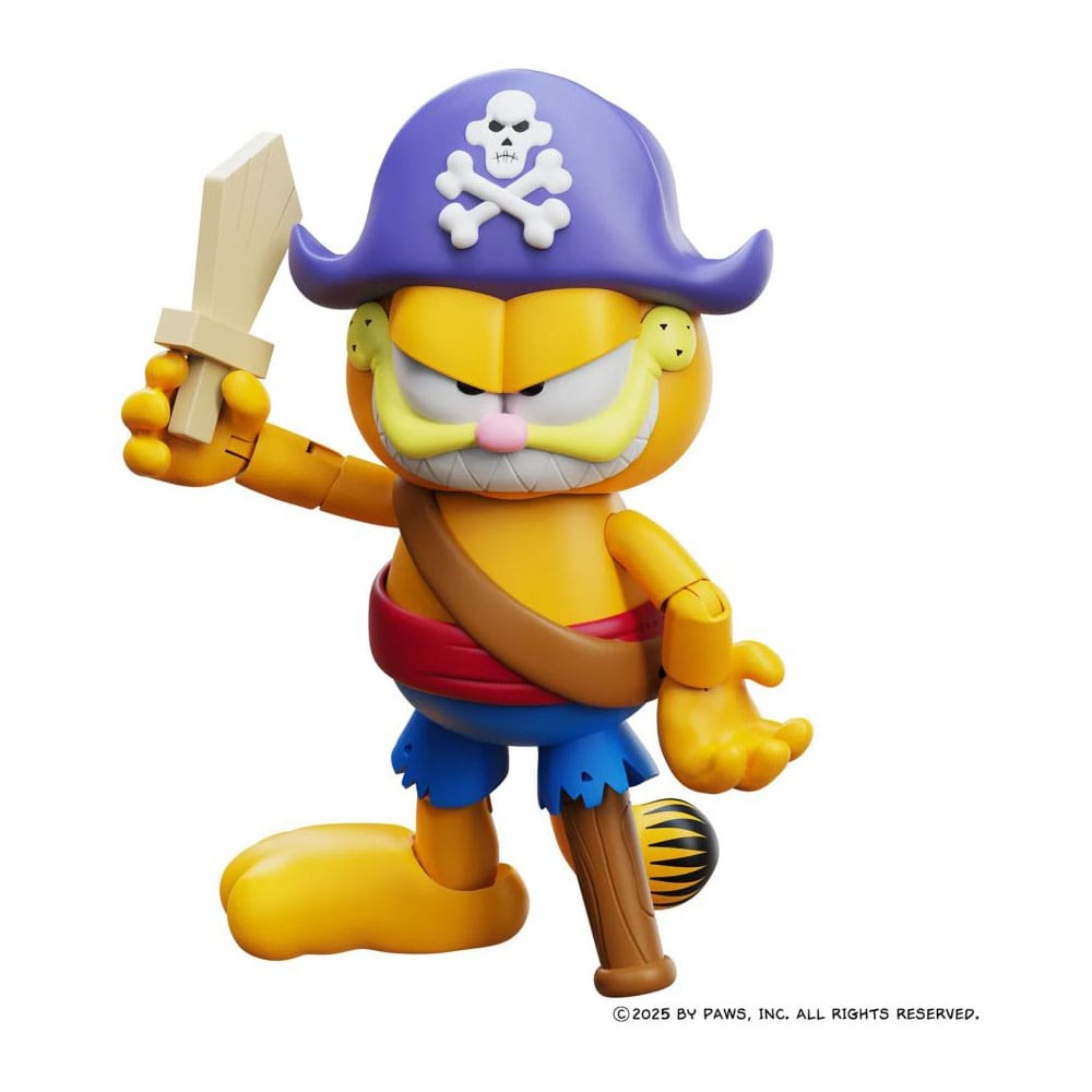 Pre-Order: Garfield - Pirate Garfield and Pirate Odie (2er-Pack) Actionfiguren Boss Fight Studio 2025