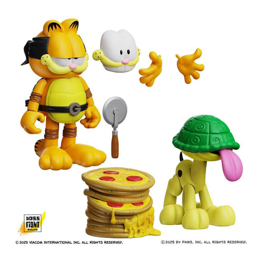 Pre-Order: Garfield - Garfello and Sidekick Odie (2er-Pack) Actionfiguren Boss Fight Studio 2025