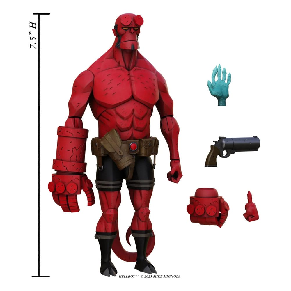 Pre-Order: Hellboy - Hellboy (Box Full of Evil) Wave 1 Actionfigur 19cm Boss Fight Studio 2025
