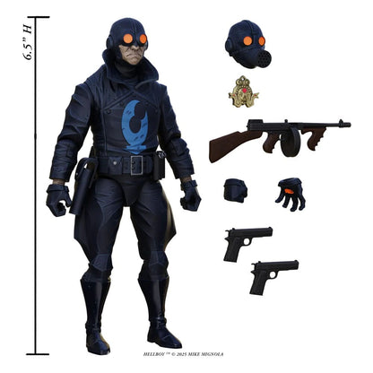 Pre-Order: Hellboy - Lobster Johnson (The Iron Prometheus) Wave 1 Actionfigur 17cm Boss Fight Studio 2025
