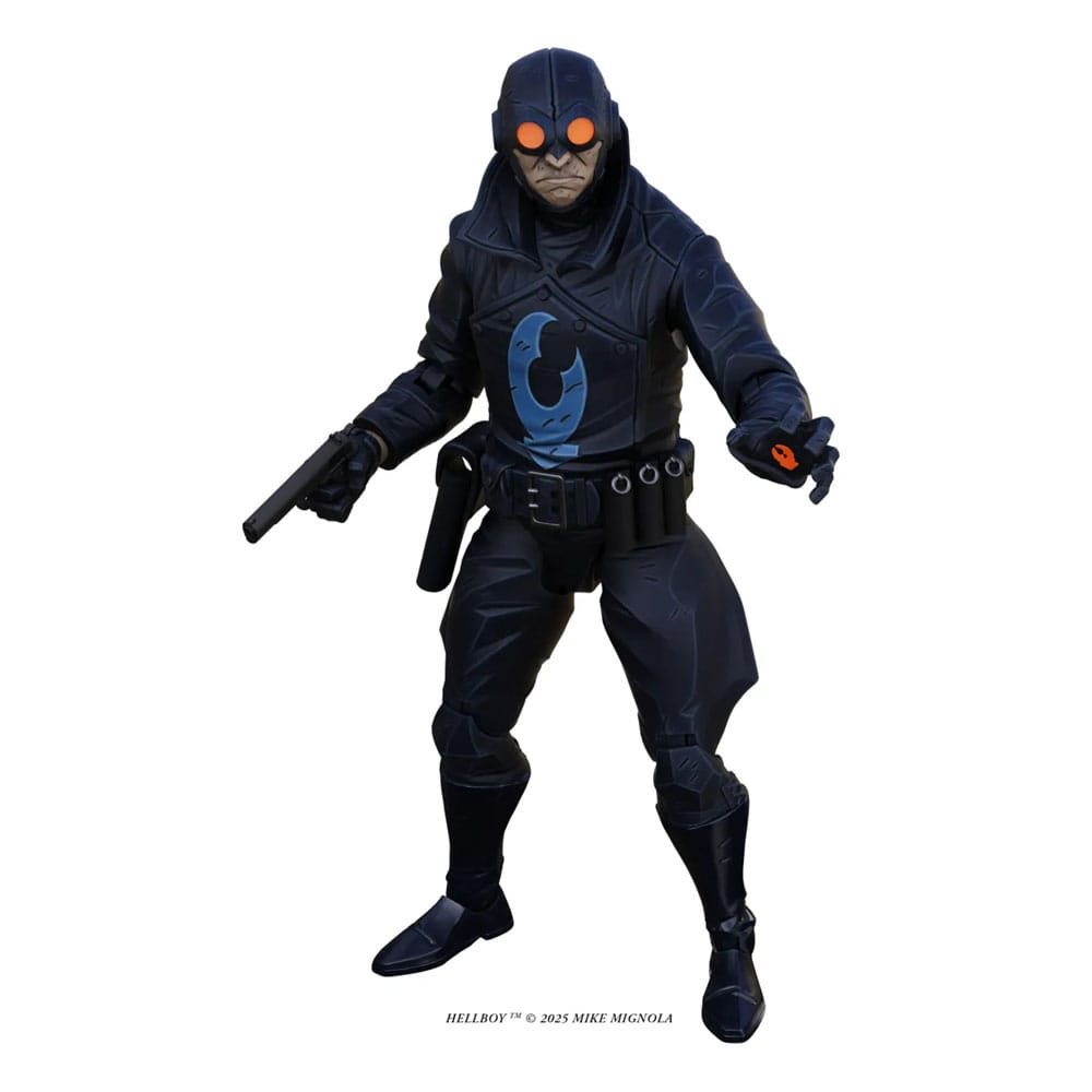 Pre-Order: Hellboy - Lobster Johnson (The Iron Prometheus) Wave 1 Actionfigur 17cm Boss Fight Studio 2025