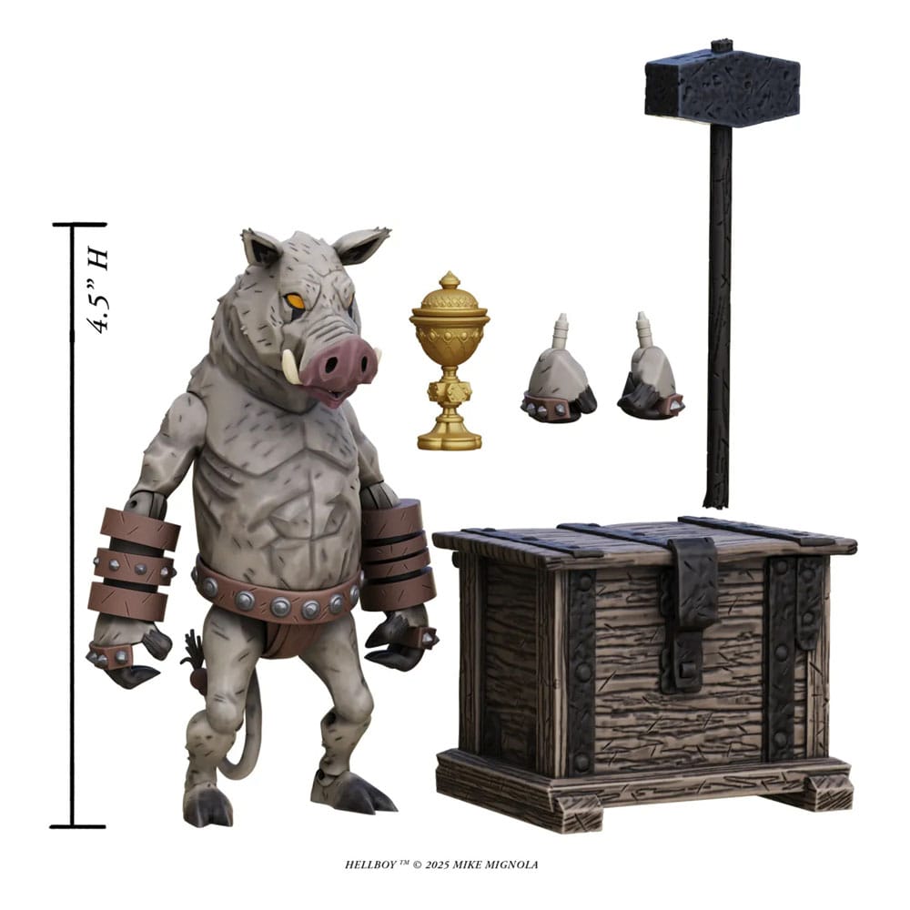 Pre-Order: Hellboy - Gruagach (The Wild Hunt) Wave 1 Actionfigur 11cm Boss Fight Studio 2025
