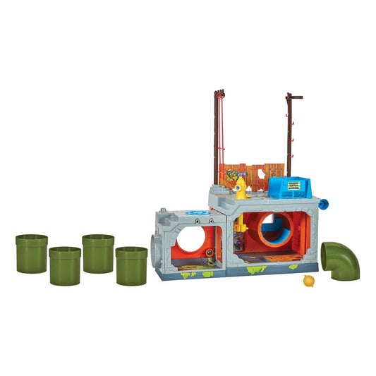 Pre-Order: Teenage Mutant Ninja Turtles - Secret Sewer Lid Playset Classic 30cm Exclusive 2025