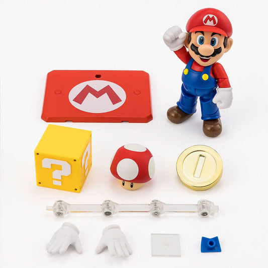 Pre-Order: Super Mario - Mario 10cm Actionfigur S.H.Figuarts 2026