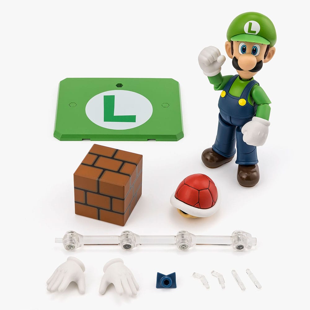 Pre-Order: Super Mario - Luigi 11cm Actionfigur S.H.Figuarts 2026