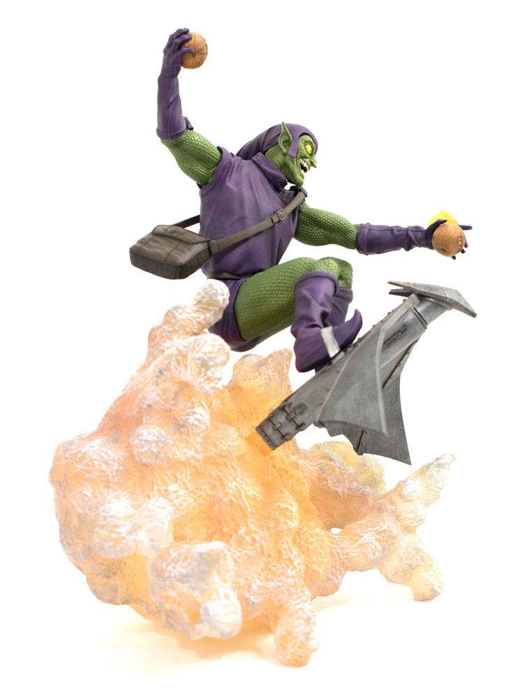 Marvel Comic Gallery Spider Man Green Goblin Deluxe PVC Statue Diamond Select Toys 2023