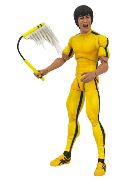 Bruce Lee Select: Bruce Lee (Yellow Jumpsuit) Actionfigur 18cm Diamond Select Toys 2020