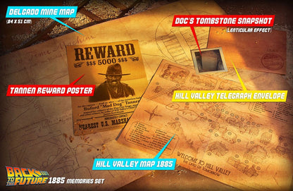 Zurück in die Zukunft - Time Travel Memories (Standard Edition) Prop Replica Set Doctor Collector 2024
