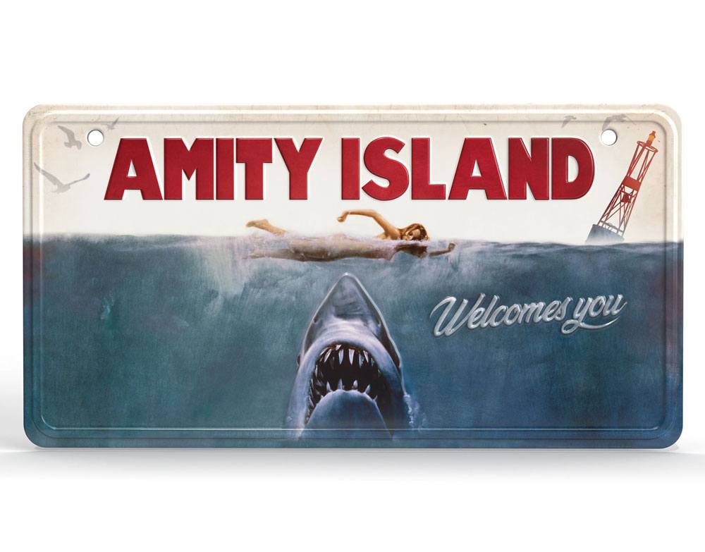 Jaws: Der weiße Hai Me­tall­schild (Movie Poster) Doctor Collector 2022