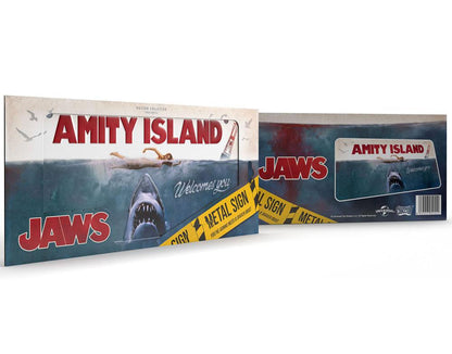 Jaws: Der weiße Hai Me­tall­schild (Movie Poster) Doctor Collector 2022