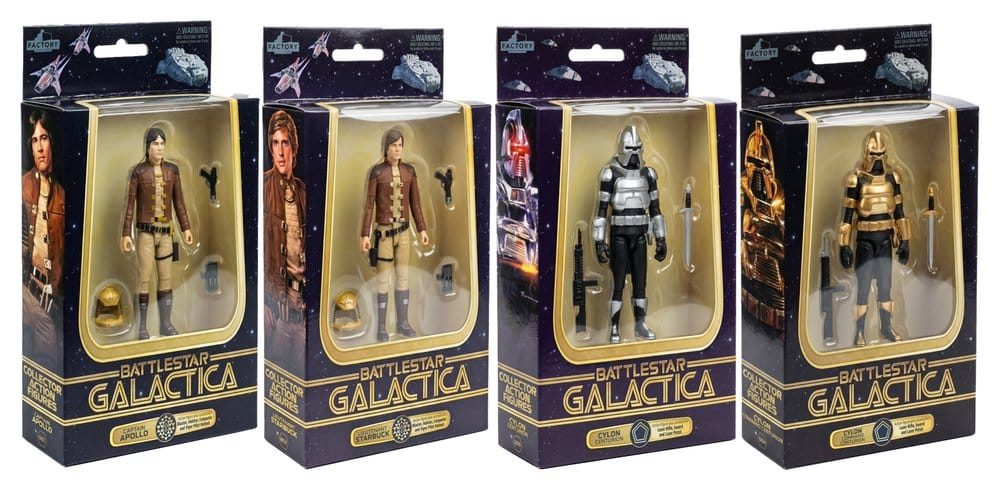 Battlestar Galactica (Wave 1) Actionfiguren 10cm (4 Set) Factory Entertainment 2026