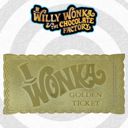 Charlie und die Schokoladenfabrik - Golden Ticket Mini Replik 1/1 FanaTtiK Collectibles