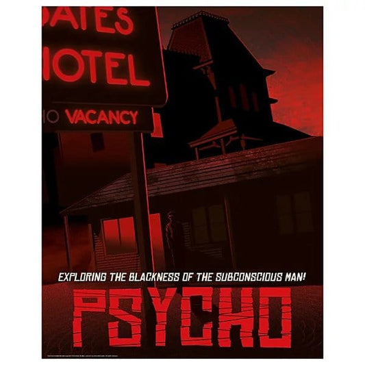 Alfred Hitchcock Kunstdruck Psycho (Hotel) Limited Edition 30 x 47cm FaNaTtik Collectibles 2026