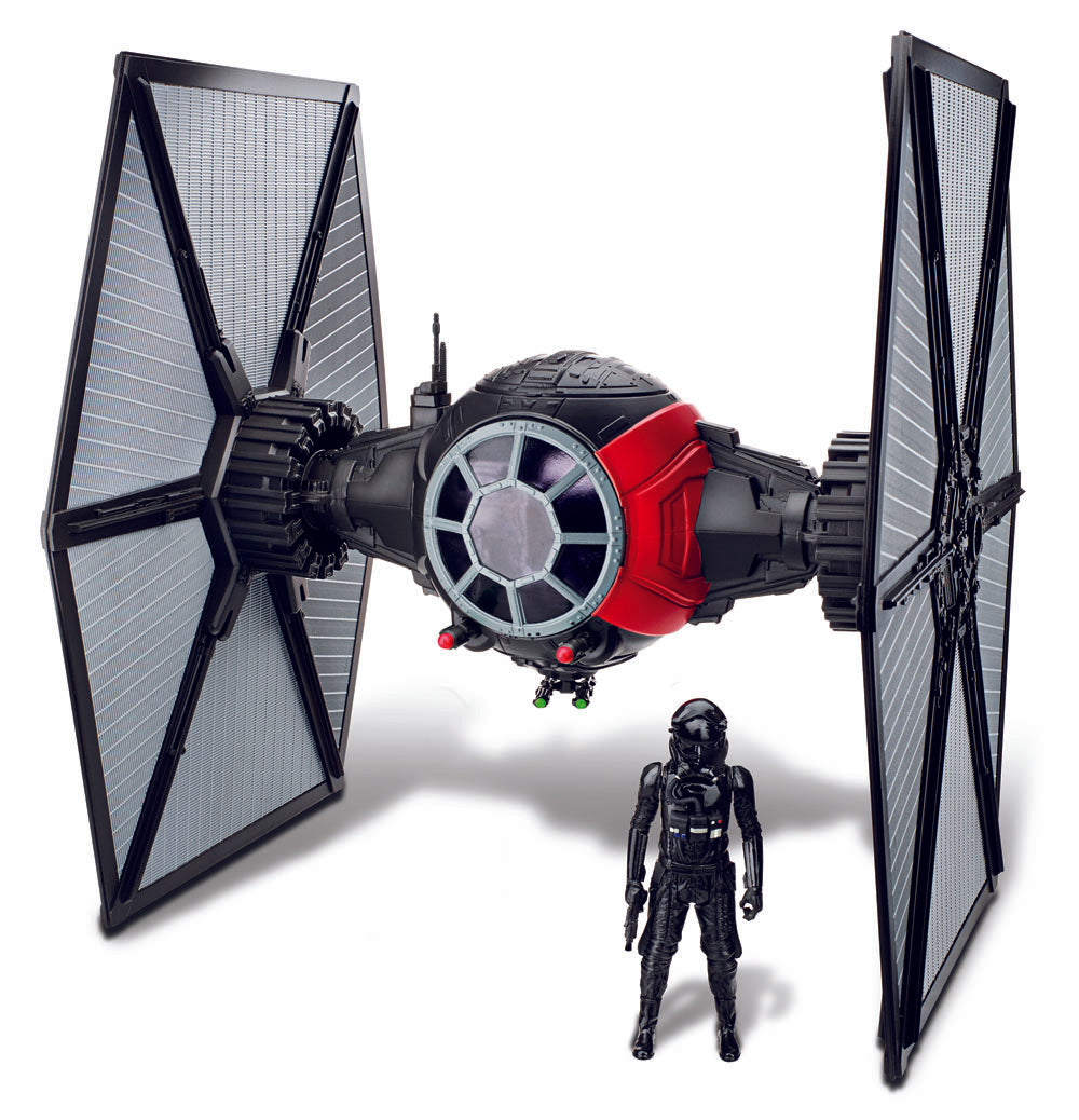 Star Wars: The Force Awakens - TIE Fighter (1st Order Special Forces) Class II Deluxe Fahrzeug mit Figur Hasbro 2015