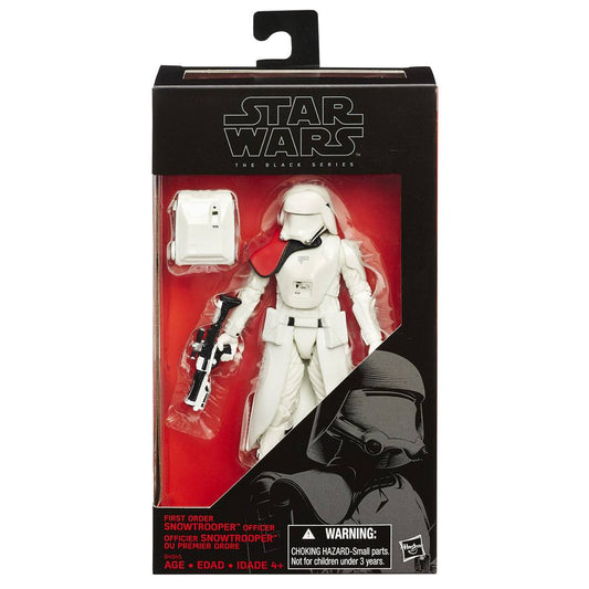 Star Wars Black Series: Episode VII - First Order Snowtrooper Officer Actionfigur 15cm 2015 Exclusive