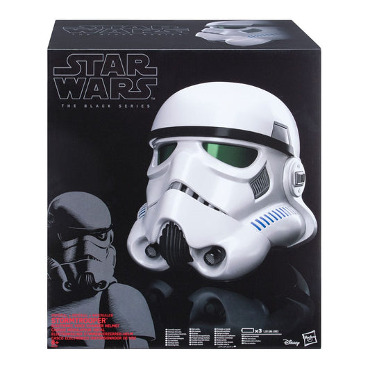 Star Wars Black Series: Rogue One - Imperial Stormtrooper Elektronischer Helm Replik 1:1 Hasbro