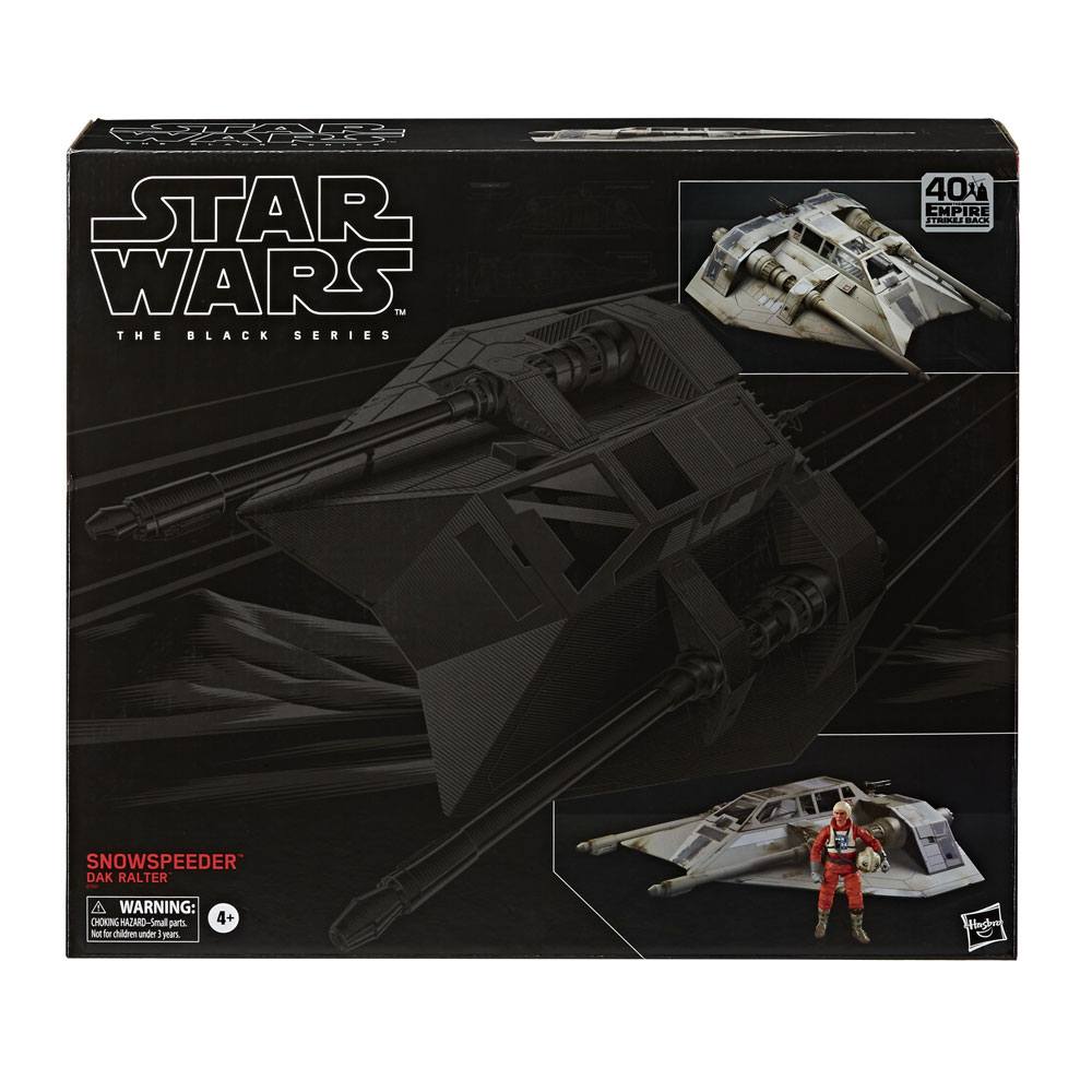 Star Wars Black Series - Snowspeeder with Dak Ralter (Episode V) Fahrzeug mit Actionfigur 15cm Hasbro 2020