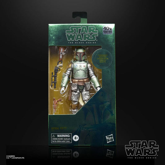 Star Wars Black Series: Boba Fett Episode V (Carbonized ) 15cm Actionfigur Exclusive 2020