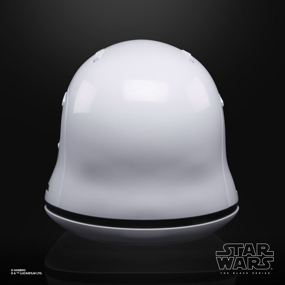 Star Wars Black Series: Episode VIII - First Order Stormtrooper Elektronischer Helm Replik 1:1 Hasbro 2022