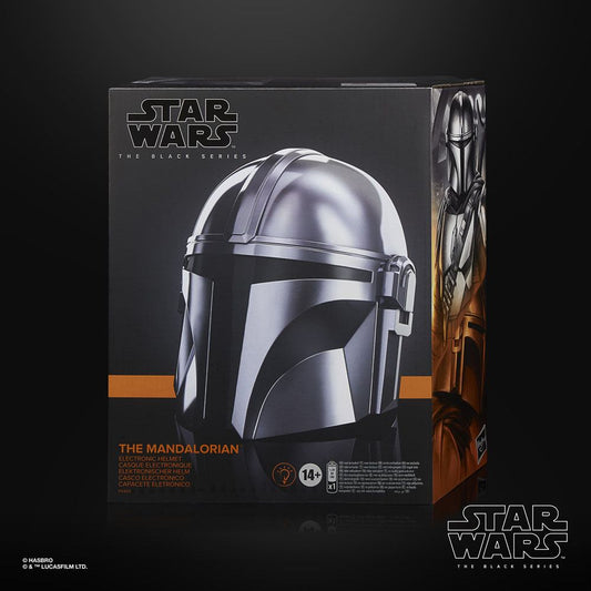 Star Wars Black Series: The Mandalorian - The Mandalorian Elektronischer Helm Replik 1:1 Hasbro 2021