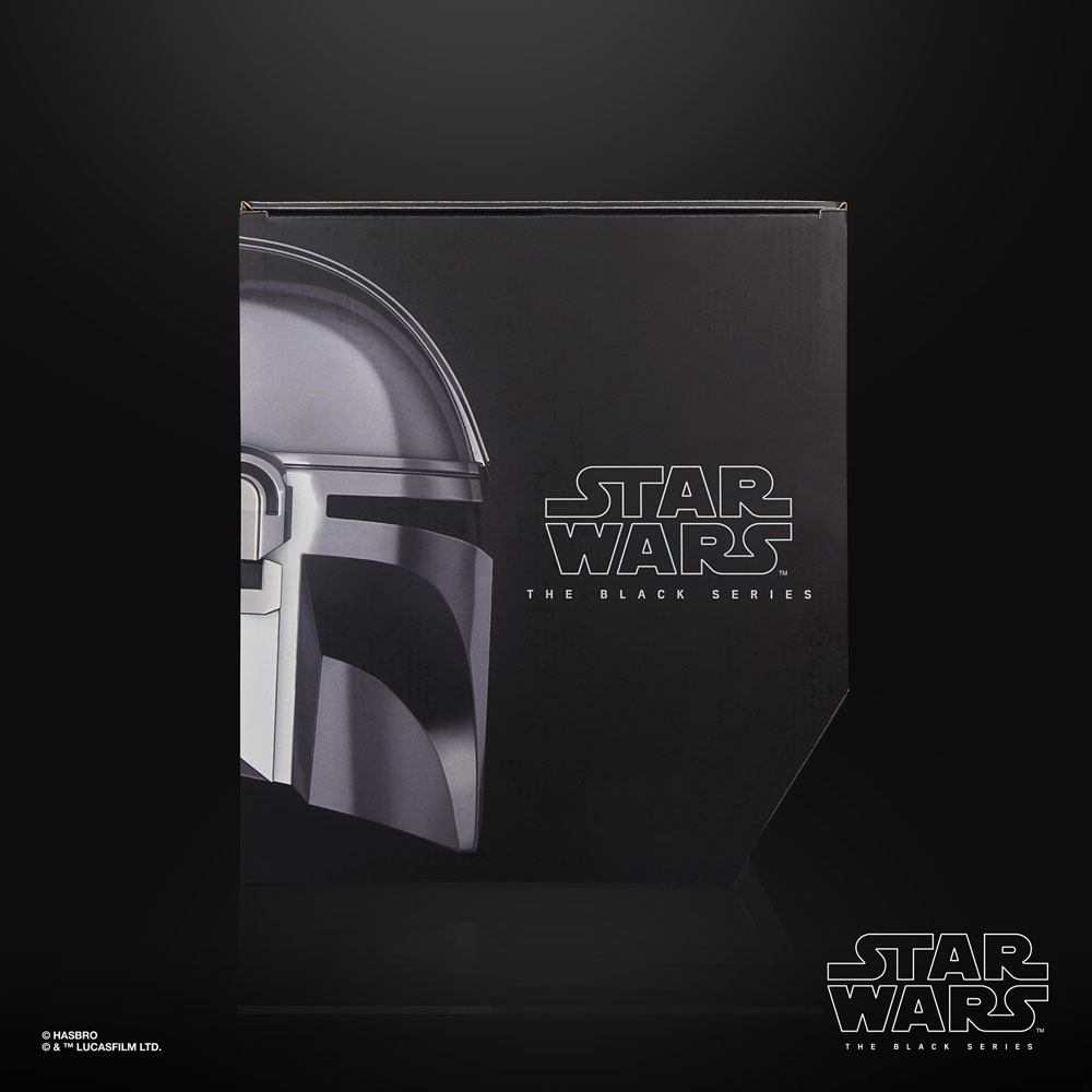 Star Wars Black Series: The Mandalorian - The Mandalorian Elektronischer Helm Replik 1:1 Hasbro 2021