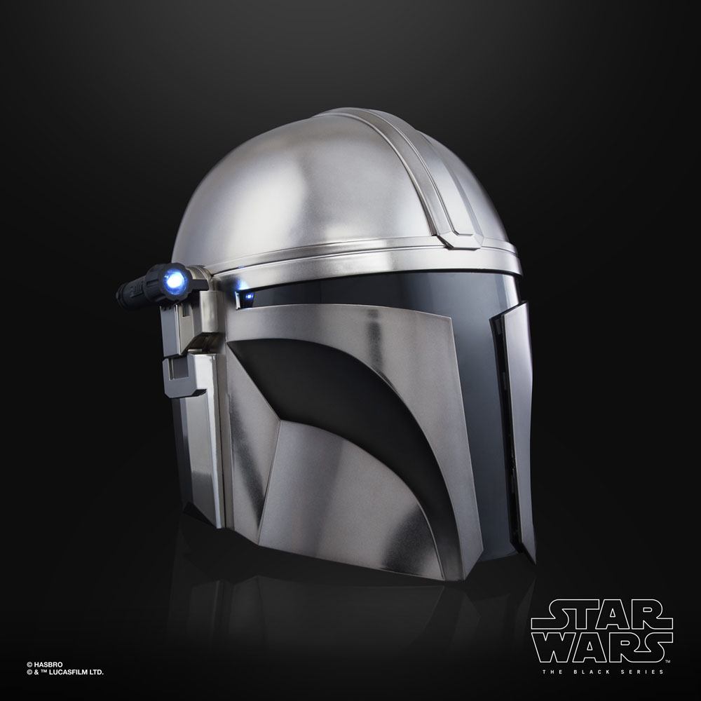 Star Wars Black Series: The Mandalorian - The Mandalorian Elektronischer Helm Replik 1:1 Hasbro 2021