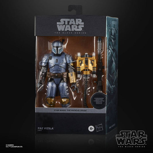 Star Wars Black Series: The Mandalorian - Paz Vizsla (Carbonized ) 15cm Actionfigur Target Exclusive 2021