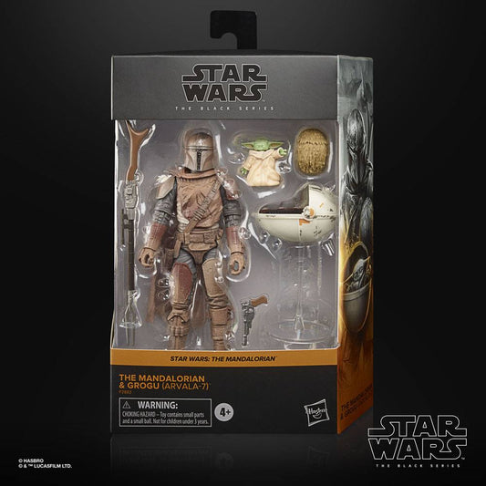 Star Wars Black Series: The Mandalorian & Grogu (Arvala-7) Actionfigur 15cm 2022 Exclusive