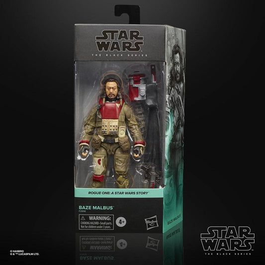 Star Wars The Black Series - Baze Malbus 15cm Actionfigur (Rogue One) 2021 Hasbro